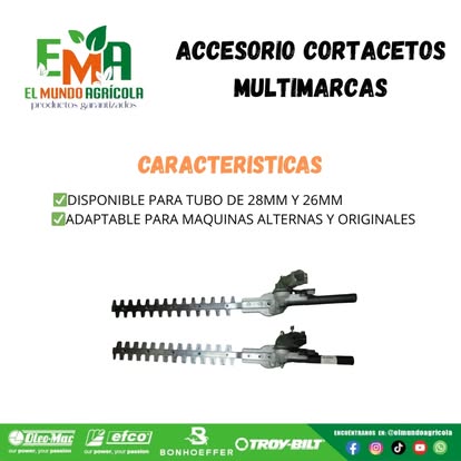 Accesorio cortasetos multimarcas