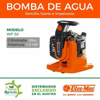 Bomba de agua Oleo-Mac WP 30