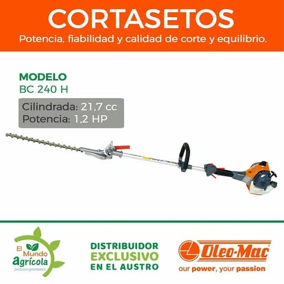 Cortasetos Oleo-Mac BC 240 H