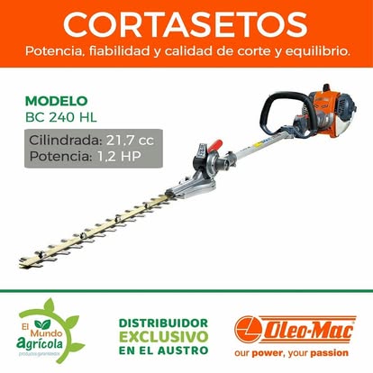 Cortasetos Oleo-Mac BC 240 HL