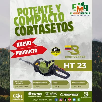 Cortasetos Bonhoeffer HT 23