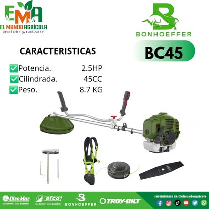 Desbrozadora Bonhoeffer BC45