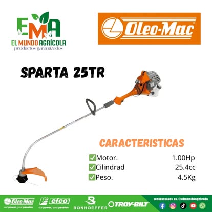 Desbrozadora Oleo-Mac Sparta 25TR