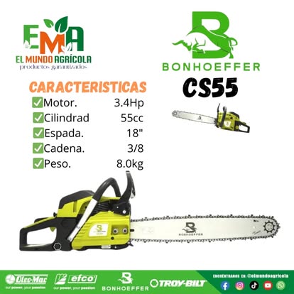 Motosierra Bonhoeffer CS55