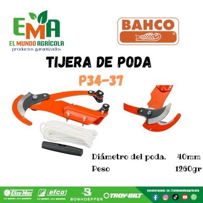 Tijera de poda Bahco P34-37